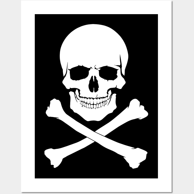 Pirate flag-Jolly Rojer Wall Art by Dimedrolisimys